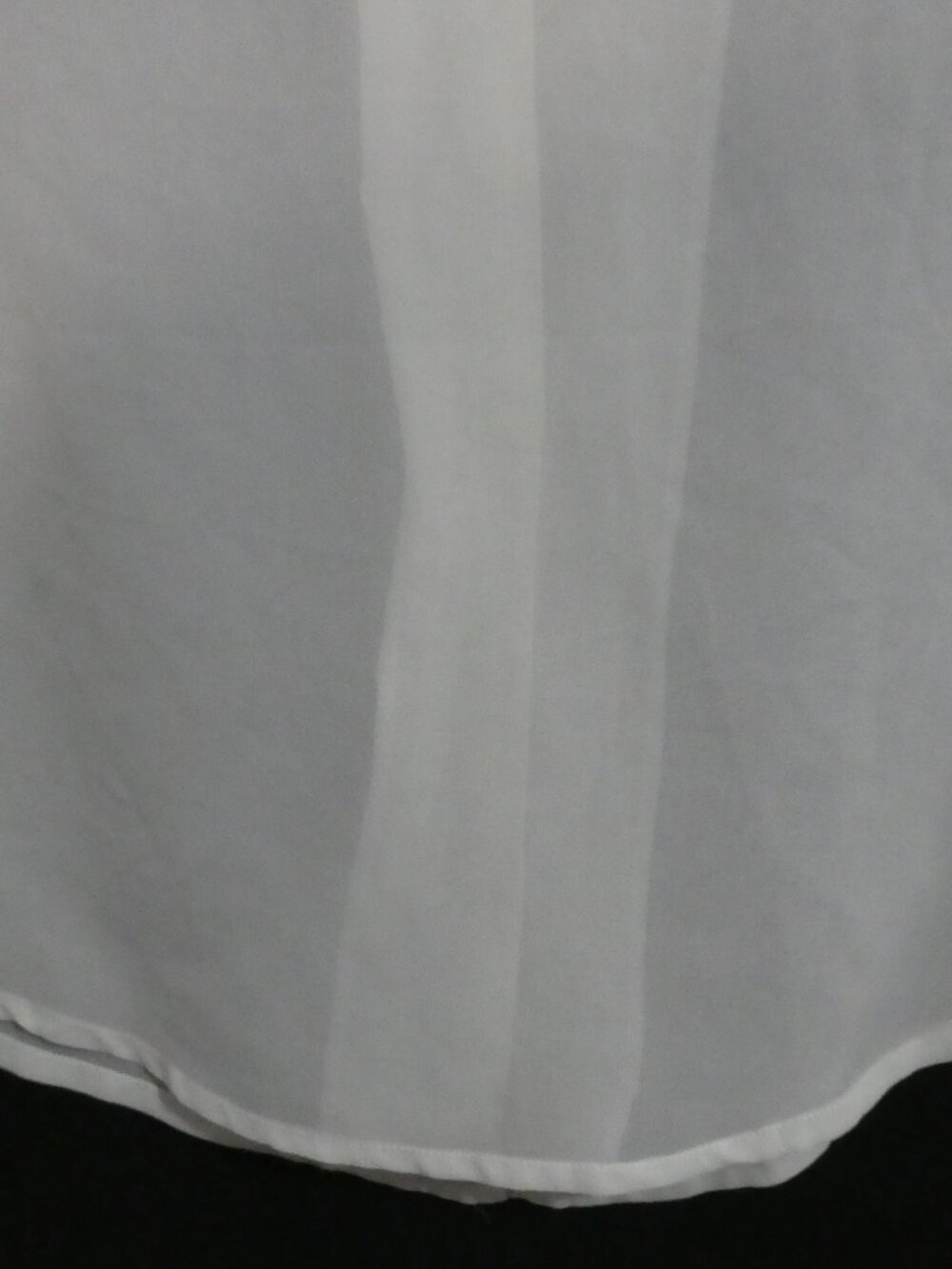AND Sheer White Sleeveless Button Down Blouse - Size 8 - Picture 15 of 16